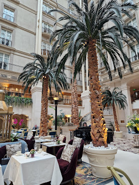 Afternoon Tea at The Winter Garden Restaurant at The Landmark London by null