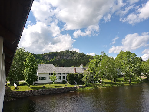 Historic Stark Covered Bridge by null