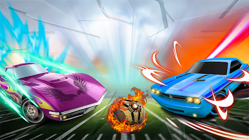 Screenshot Rocket Car: Football Game 3D