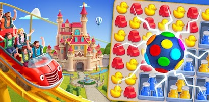 Funtown: Match & Build Screenshot