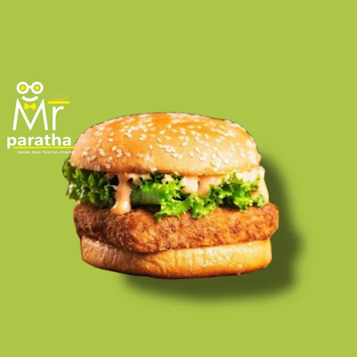 Paneer Crispy Burger