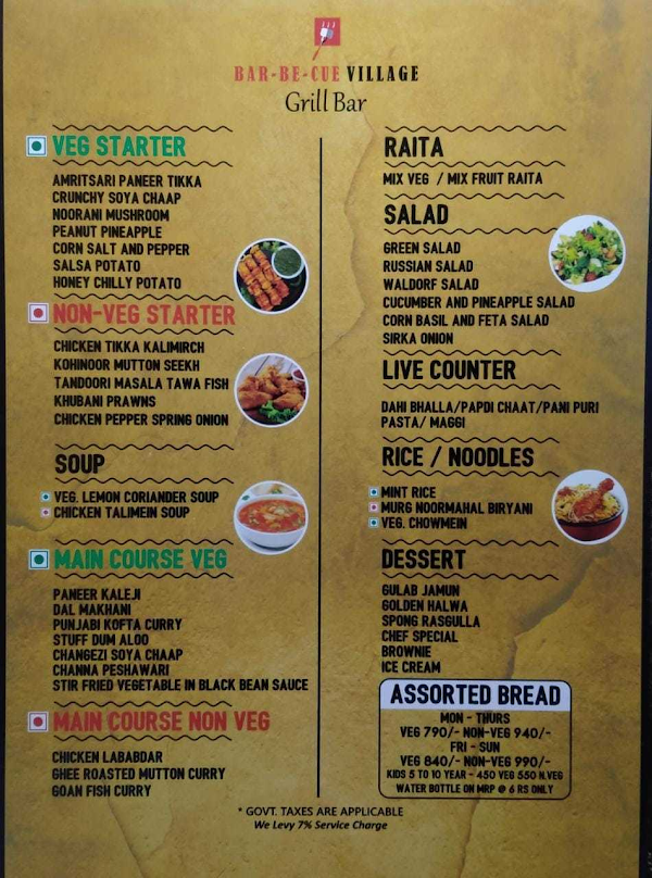 Ibdra menu 