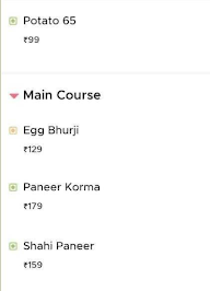 Biryani's Mogul menu 2