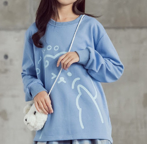 Title 1, Girls Autumn Cotton Sweater Set Long-sleeved B...