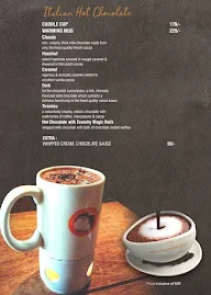 The Chocolate Room menu 1