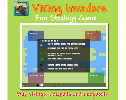 Screenshot Viking Invaders: Nordic War