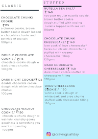 Cravings All Day menu 1