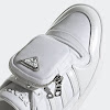 adidas for prada re-nylon forum white / white / silver metallic