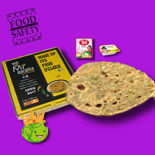 Cabbage Paratha Tawa