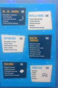 Makers of Milkshakes menu 2