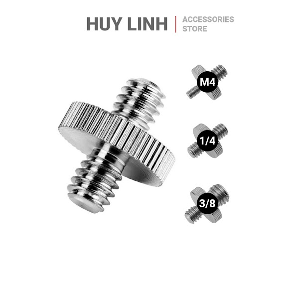 Đầu Chuyển Đổi 1/4'' Inch Đến 1/4 3/8 5/8 Inch Full Kim Loại - New 100% (Rỉ Sét Đền Gấp 10)