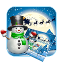 3D Cute Christmas Snow Man Keyboard Theme 10001002 APK Télécharger