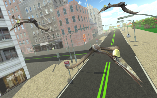 Dinosaur City Flight Simulator