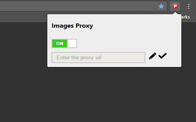 Images proxy chrome extension