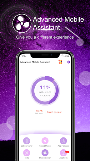 Advanced Mobile Assistant - Fast ,Lock Apps,Boost