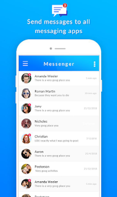 Social Messenger app messagesのおすすめ画像2