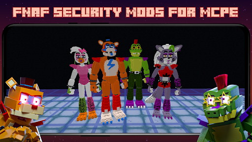 Screenshot FNAF Breach Mods for Minecraft