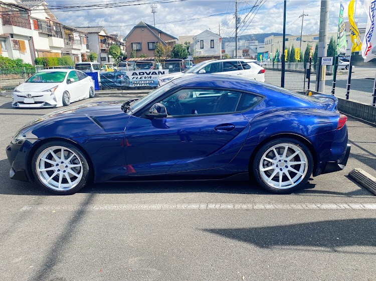 スープラのホイール交換・TWSホイール・TWS Reizend WS10に関するカスタム事例の投稿画像4枚目