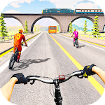 Cover Image of Download Extreme Bicycle Racing 2019: Highway City Rider 1.0 APK