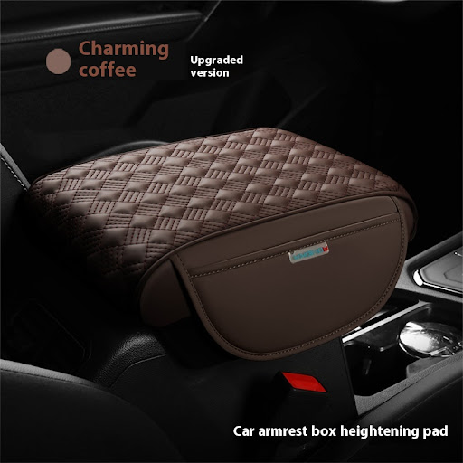 Title 3, Automobile Armrest Box Cover Heightening Insole...