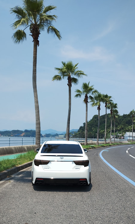 マークXの海水浴・ドライブ・しまなみ海道ドライブ・お久しぶりです・マークX乗りと繋がりたいに関するカスタム事例の投稿画像3枚目