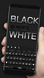 Black and White Keyboard Theme
