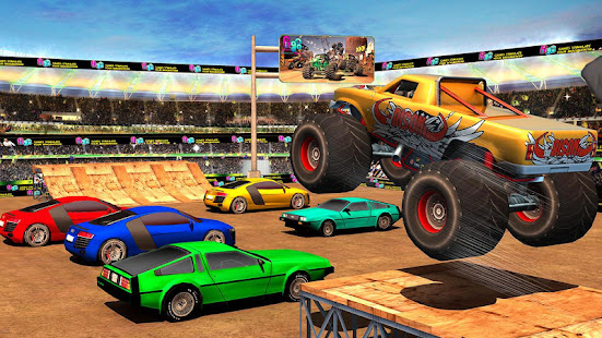 Monster Truck Demolition Smash Cars(圖1)-速報App