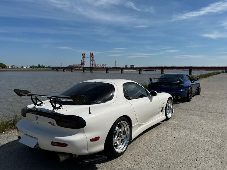 RX-7のおはあり・佐賀空港・ロータリーツーリング・たのしかったありがとう❤に関するカスタム事例の投稿画像4枚目