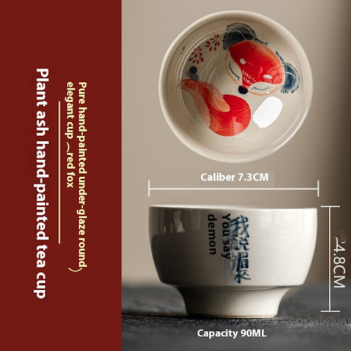 Title 4, Hand Painted Panda Tea Cup Ceramic Household in...