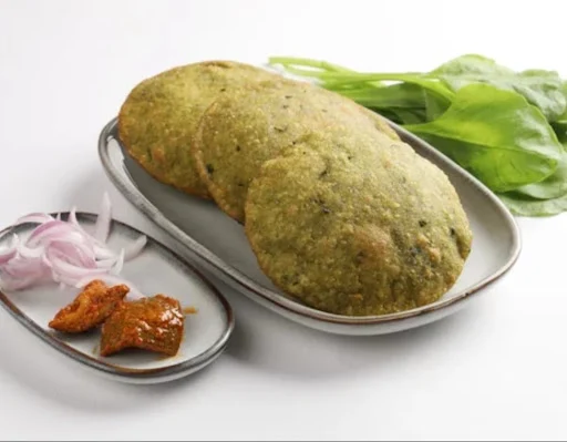 Amritsar Chole Palak Poori (4 Pooris)