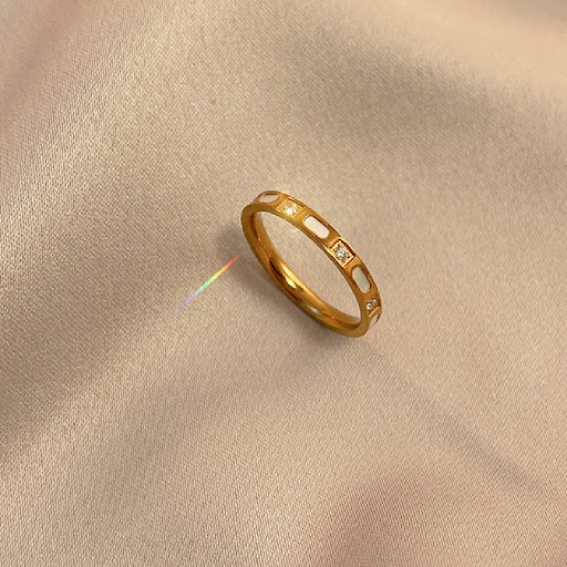Title 2, Womens fashion stainless steel ring, stylish a...