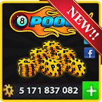 Cover Image of 下载 Coins For 8 Ball Pool Prank 2.5.1 APK