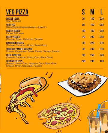 Halal Pizza Fun menu 