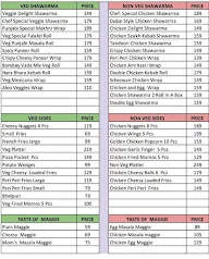 Al Lazziz Chicken Shawarma menu 1