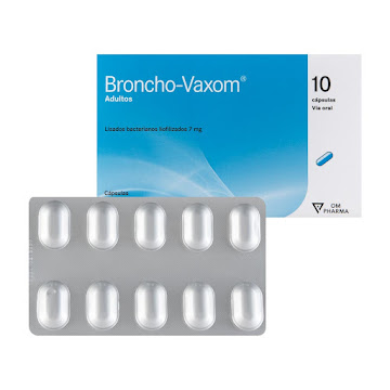 Broncho-Vaxom Lisado Bacteriano 7 mg  Axon Caja x 10 Cápsulas  