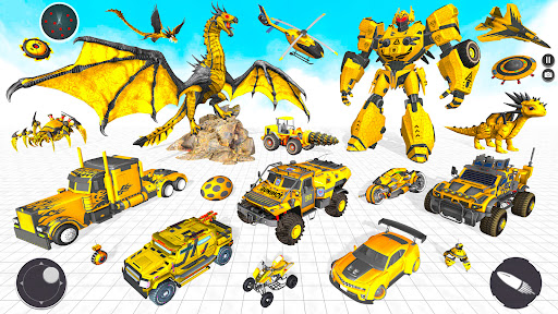 Screenshot Dragon Robot Transform War