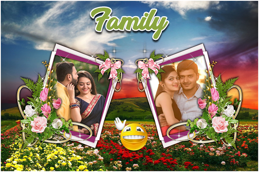 Family Dual Photo Frame