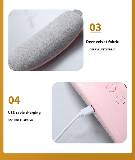 Title 3, Electric Physiotherapy Stomach Heating Belt Rel...