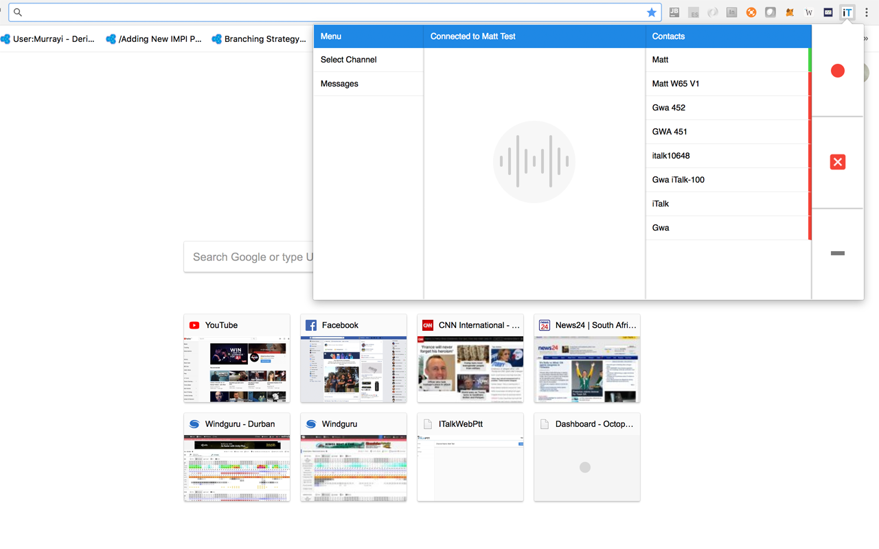 iTalk Chrome Extension. Preview image 2