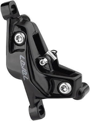 SRAM Level Silver Stealth Disc Brake Caliper Assembly - Front/Rear Post Mount 4-Piston alternate image 0