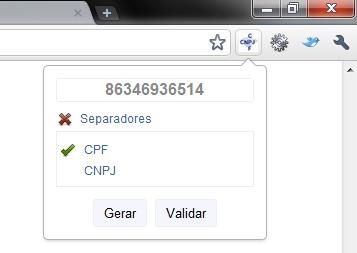 Gerador e Validador de CPF/CNPJ