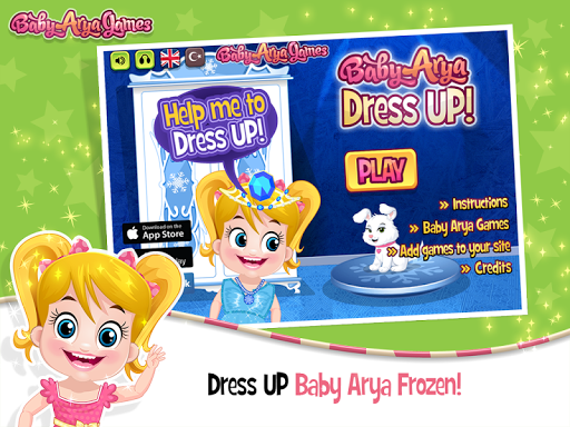 Baby Arya Frozen Dress Up