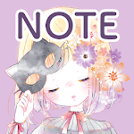 Notepad Flowery Kiss Apk