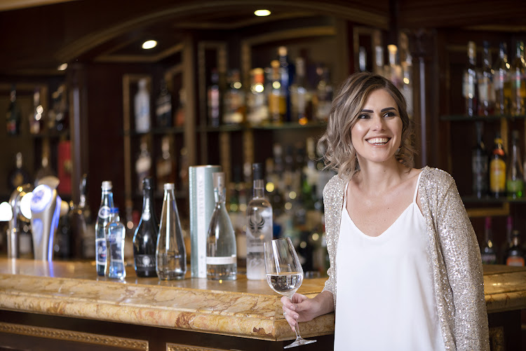 Water sommelier, Candice Jansen.