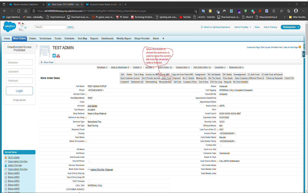 Chrome Tabs Control(Salesforce) Preview image 1