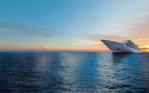 Seabourn-Sojourn-at-sunset - Book a cruise on the luxury cruise ship Seabourn Sojourn for an unforgettable voyage.