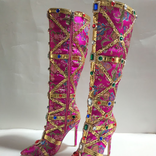 Title 5, New Heavy Industry Color Boots for Women