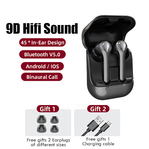 Title 1, Bluetooth wireless in-ear headset with noise re...