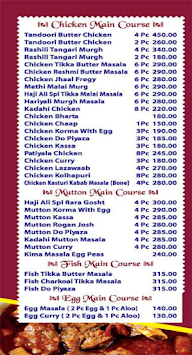 Haji Ali Biryani menu 2