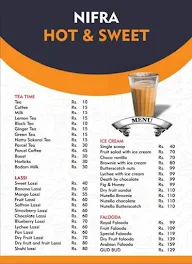 Nifra Hot And Sweet menu 1